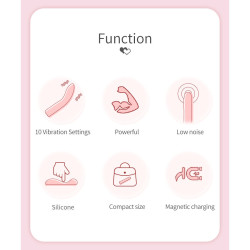 PRETTY LOVE - KISELL G-SPOT PINK VIBRATOR