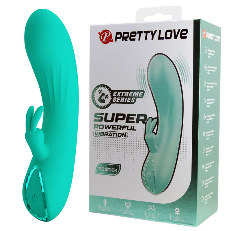 PRETTY LOVE - DJ STICK G-SPOT TÜRKIS VIBRATOR