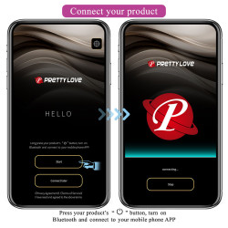 PRETTY LOVE - DORA UNSICHTBARER VIBRATOR MIT KOSTENLOSER APP