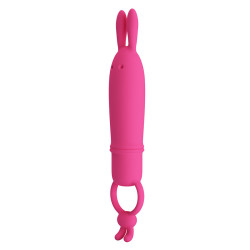 PRETTY LOVE - DELIA RABBIT VIBRATOR MIT WIDERSTANDSRING
