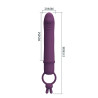 PRETTY LOVE - CORA VIBRATOR PENISFORM MIT WIDERSTANDSRING
