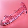 NEBULA SERIES BY IBIZA - MODELL 19 DILDO BOROSILIKATGLAS ROSA 18.5 CM -O- 4 CM