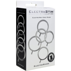 ELECTRASTIM - ELECTRARINGS METALL-PENISRINGE 5ER-PACK