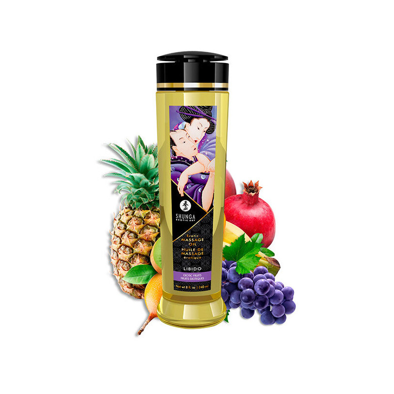 SHUNGA - EROTISCHES MASSAGEÖL LIBIDO 240 ML
