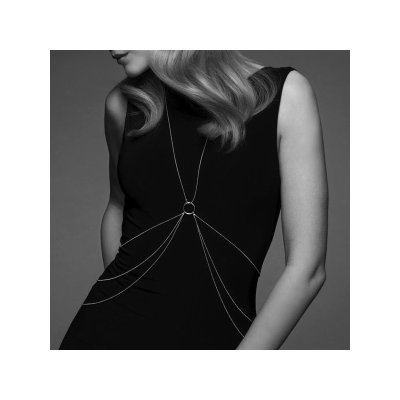 BIJOUX - MAGNIFIQUE METALLKETTEN FÜR DEN KÖRPER 8 SILBER