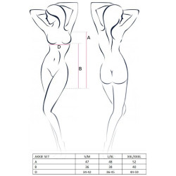 PASSION - WOMAN AKKIE SET KRANKENSCHWESTERKOSTÜM S/M