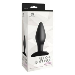 Plug Anal S Pleasures Schwarz (4,5 cm)