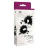 Handschellen S Pleasures Feather Schwarz