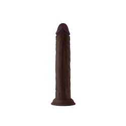 Natürliches Dildo Shaft MAHOGANY Silikon