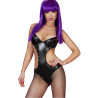 CHILIROSE - CR 3573 BODY ANZUG SCHWARZ L/XL