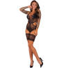LIVCO CORSETTI FASHION - HAWAIN LC 90665 BODY SCHWARZ