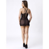 LIVCO CORSETTI FASHION - ANTONELLA LC 20203 BABYDOLL + THONG SCHWARZ S/M