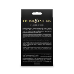 NS NOVELTIES - FETISH & FASHION GESCHLOSSENE MASKE NYLON WEISS