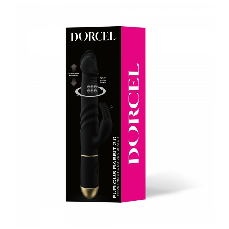 Dual Stimulationsvibrator Dorcel DOR213 Schwarz