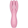 SATISFYER - THREESOME 3 VIBRATOR ROSA