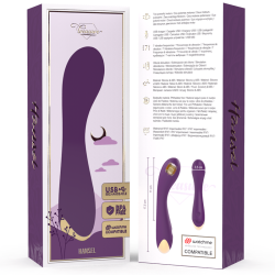 TREASURE - HANSEL G-PUNKT-VIBRATOR + WATCHME-FERNBEDIENUNG