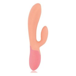 Dual Stimulationsvibrator Rianne S Essentials Xena Rabbit Orange Koralle