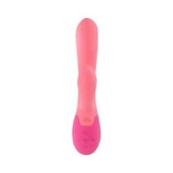 Dual Stimulationsvibrator Rianne S Essentials Xena Rabbit Koralle Rosa