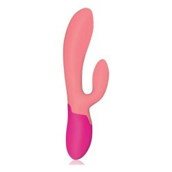 Dual Stimulationsvibrator Rianne S Essentials Xena Rabbit Koralle Rosa