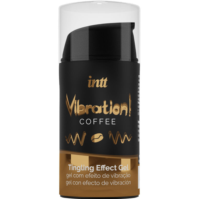 INTT - KRAFTVOLLES INTIMSTIMULIERENDES FLÜSSIGES VIBRATIONSGEL KAFFEE 15ML