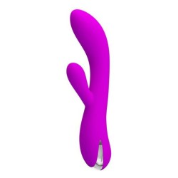 Dual Stimulationsvibrator Pretty Love Wilbur Rosa (11 cm)