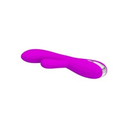 Dual Stimulationsvibrator Pretty Love Wilbur Rosa (11 cm)