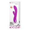 Dual Stimulationsvibrator Pretty Love Wilbur Rosa (11 cm)