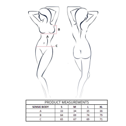 PASSION - SENSIE BODY BURGUND L/XL