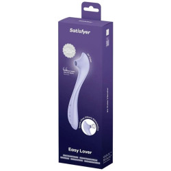 SATISFYER - EASY LOVER VIBRADOR & ESTIMULADOR AIR PULSE