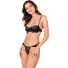 PASSION - TIVOLEA BH + STRING SET SCHWARZ L/XL