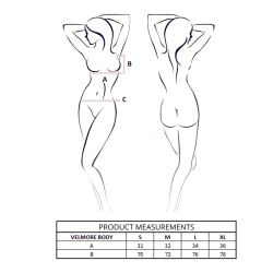 PASSION - VELMORE BODY BLAU L/XL