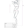 PASSION - WOMAN BS035 BODYSTOCKING SCHWARZ EINE GRÖSSE