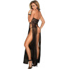SUBBLIME - DRESSES DRESS-TOP UND THONG SET SCHWARZ L / XL