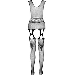 PASSION - ECO COLLECTION BODYSTOCKING ECO BS014 SCHWARZ