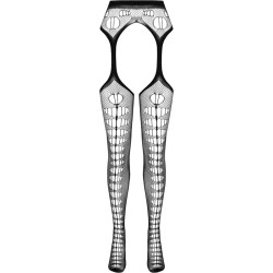 PASSION - ECO COLLECTION BODYSTOCKING ECO S008 ROT