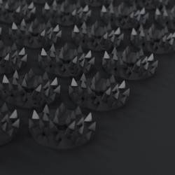 LELO - KÖRPERMASSAGE-AKUPRESSURMATTE SCHWARZ