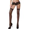 LIVCO CORSETTI FASHION - MANDIRIN LC 90529 HÖSCHE + STRUMPFGÜRTEL SCHWARZ