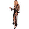 LIVCO CORSETTI FASHION - NOKINA LC XG055 KLEID + HÖSCHE SCHWARZ EINE GRÖSSE