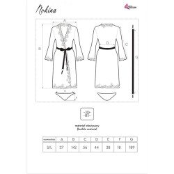 LIVCO CORSETTI FASHION - NOKINA LC XG055 KLEID + HÖSCHE SCHWARZ EINE GRÖSSE