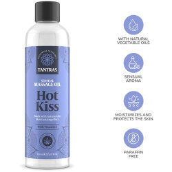 INTIMATELINE - TANTRAS LOVE OIL HOT KISS MASSAGEÖL 150 ML