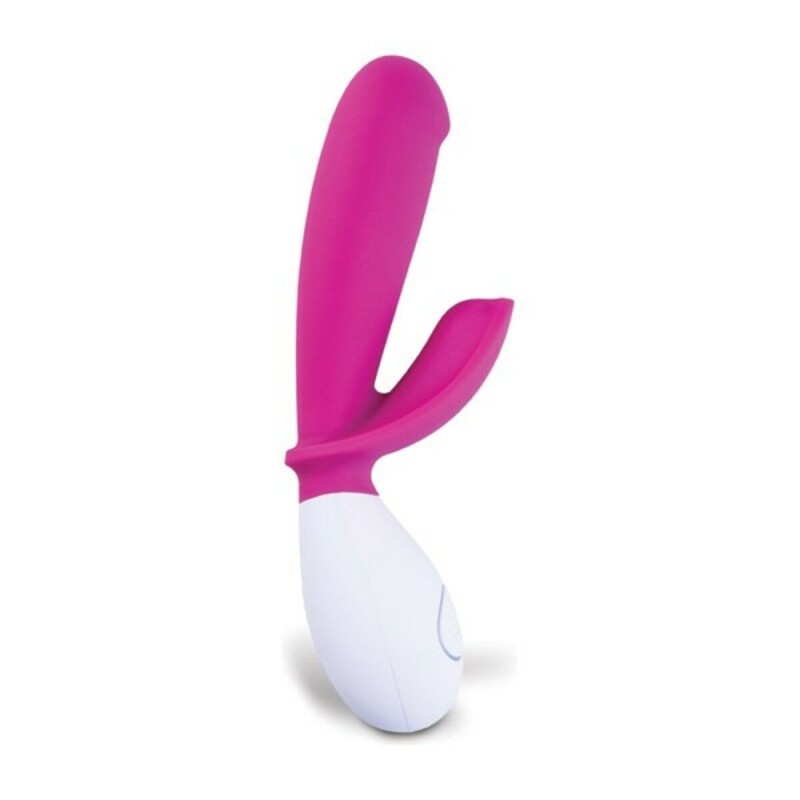 Snuggle Dual Stimulationsvibrator Lovelife by OhMiBod AT015 Weiß/Rosa