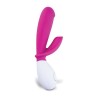 Snuggle Dual Stimulationsvibrator Lovelife by OhMiBod AT015 Weiß/Rosa