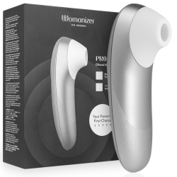 WOMANIZER - PRO VIBRANT KLITORALSTIMULATOR SILBERGRAU - Offer
