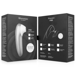 WOMANIZER - PRO VIBRANT KLITORALSTIMULATOR SILBERGRAU