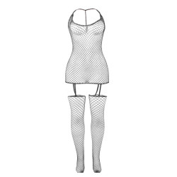 SUBBLIME - 951955 GLNZENDER NETZ-BODYSTOCKING EINE GRÖSSE