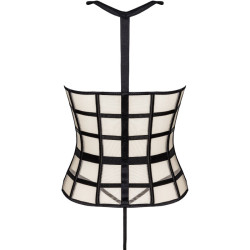 LIVCO CORSETTI FASHION - LAURA LC 20215 KORSETT + STRING S/M