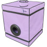 SECRET DOME – KINK CLUB CABINA BUKKAKE MORADO