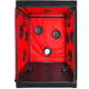 SECRET DOME - KINK CLUB CABIN SCANDALE SCHWARZ & ROT