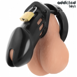 ADDICTED TOYS LOCKED - OBSIDIAN HOLD PENISKÄFIG GRÖSSE M