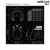 ADDICTED TOYS LOCKED - OBSIDIAN HOLD PENISKÄFIG GRÖSSE M